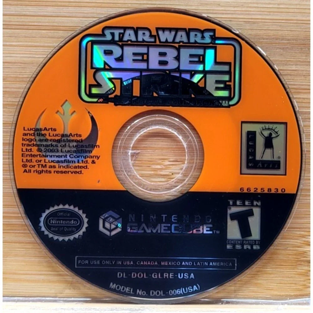 Star Wars Rogue Squadron III:‎ Rebel Strike (Nintendo GameCube, 2003) Disc Only
